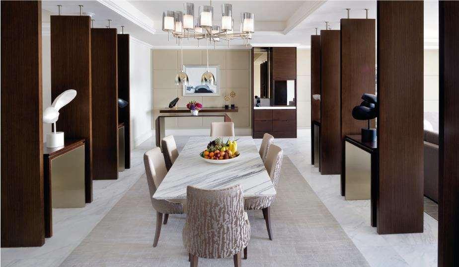 Address Dubai Mall Oda fotoğraf A dining room